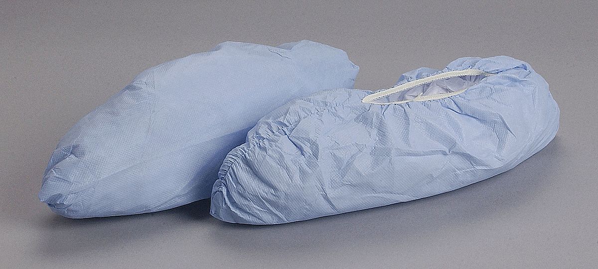 ALPHA PROTECH Shoe Covers, XL, Blue, PK150 29DZ63SH91183B Grainger