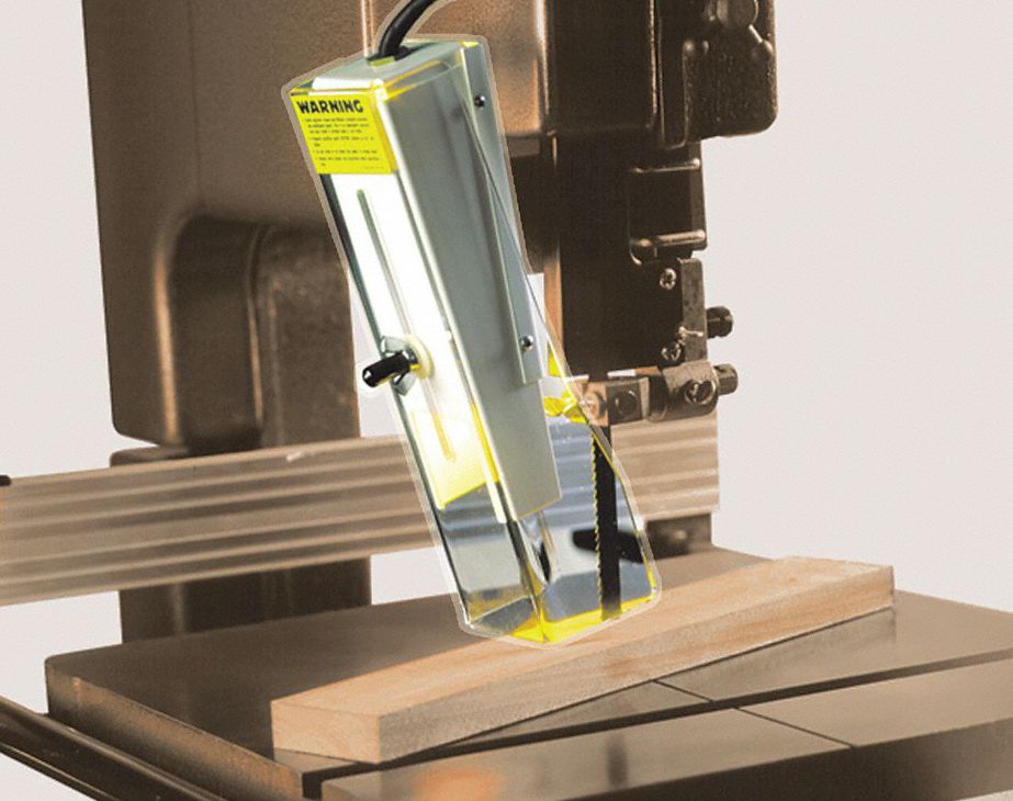 HTC Band Saw Blade Guard, Size 14 in x 16 in, For Use With Most 10 in