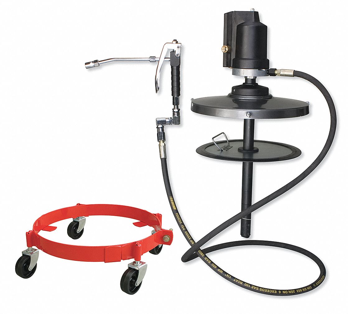 WESTWARD, Air, 501, Portable Grease Pump with Gun 29FW9929FW99