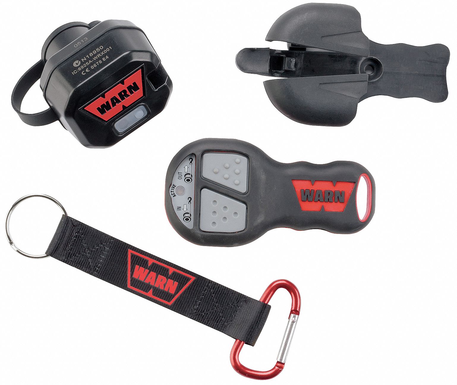 WARN, 12 V Max Input Volt, Wireless, Wireless Winch Remote Control