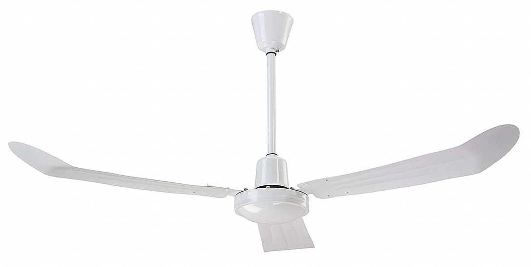 Canarm Commercial Ceiling Fan, 56" dia., 120V Includes Mounting