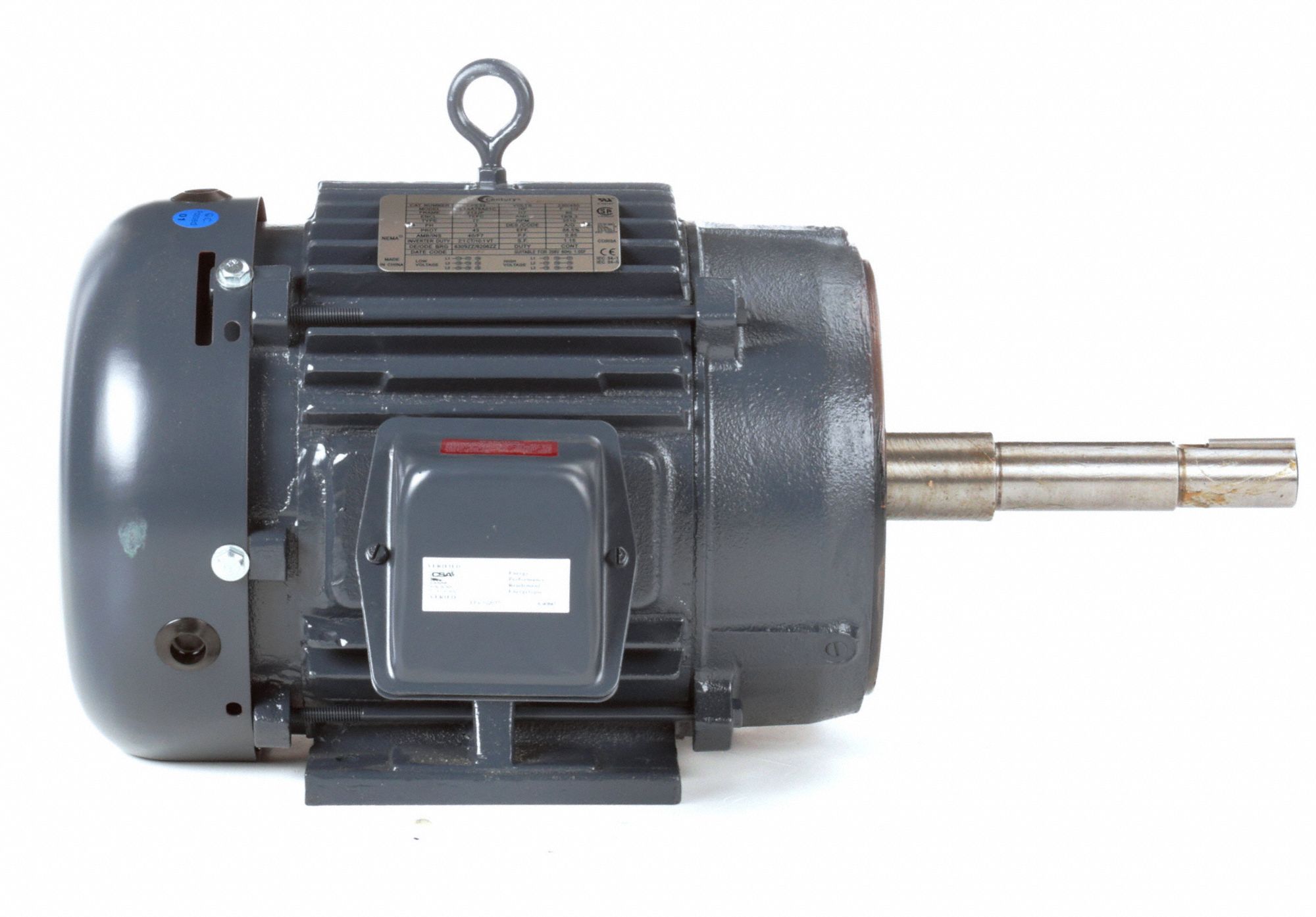 CENTURY 7-1/2 HP Close-Coupled Pump Motor,3-Phase,3510 Nameplate RPM