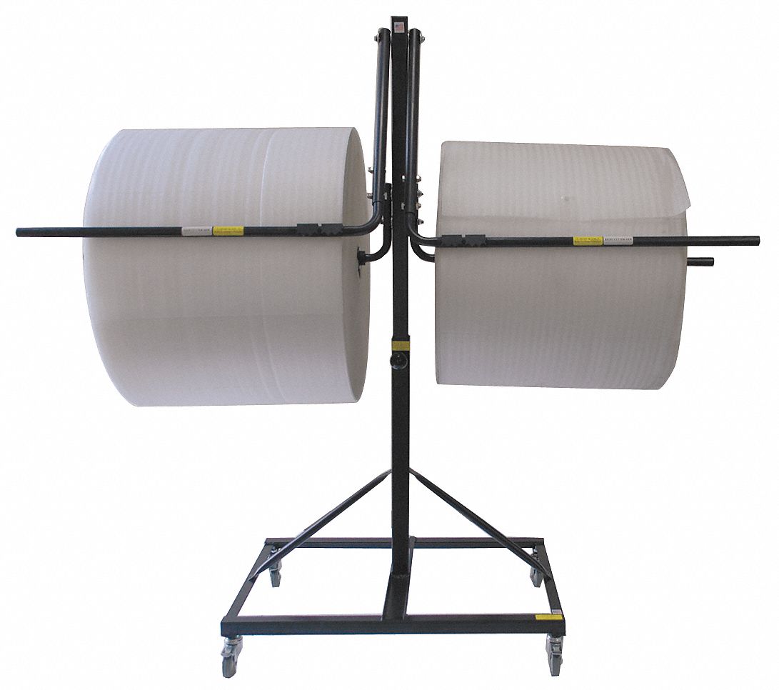 ENCORE Bubble Dispenser, Double Armed, Vertical, Portable, For Roll Width 24 in 29PH65EP