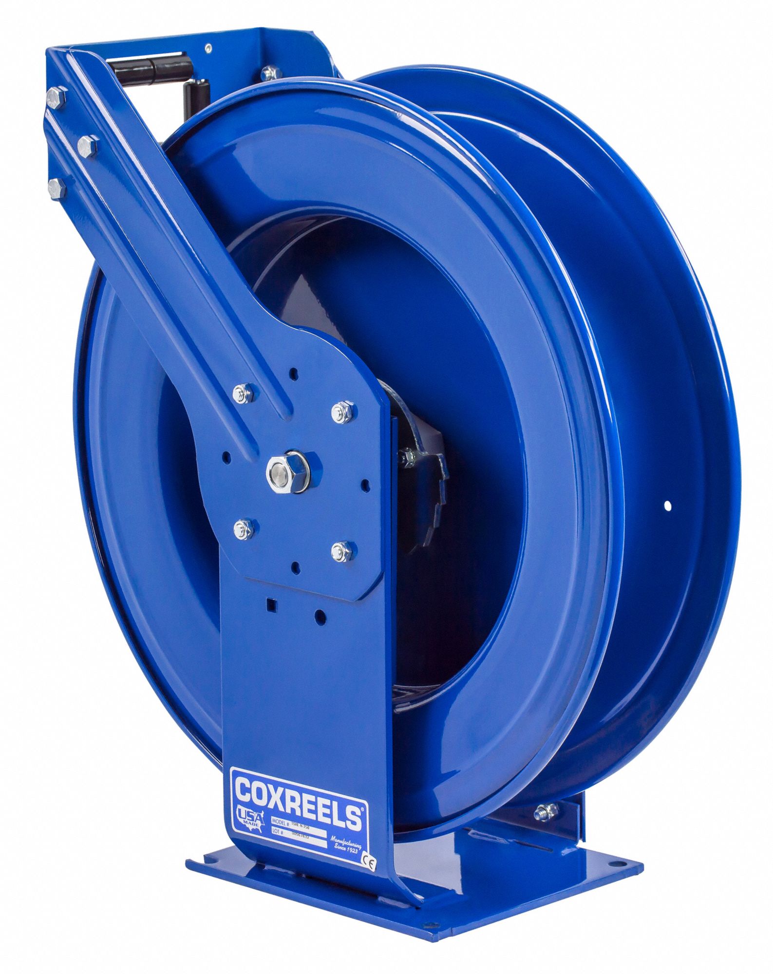 Hose Reels Made in USA 300 PSI with Hose Coxreels PLP340 Low Pressure