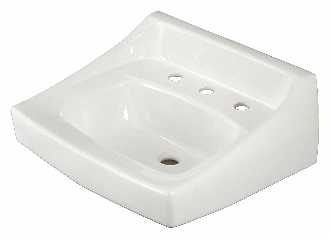 TOTO, Toto, LT307 Series Commercial Wall Hung Lavatory, Bathroom Sink 29RZ48LT307.801 Grainger
