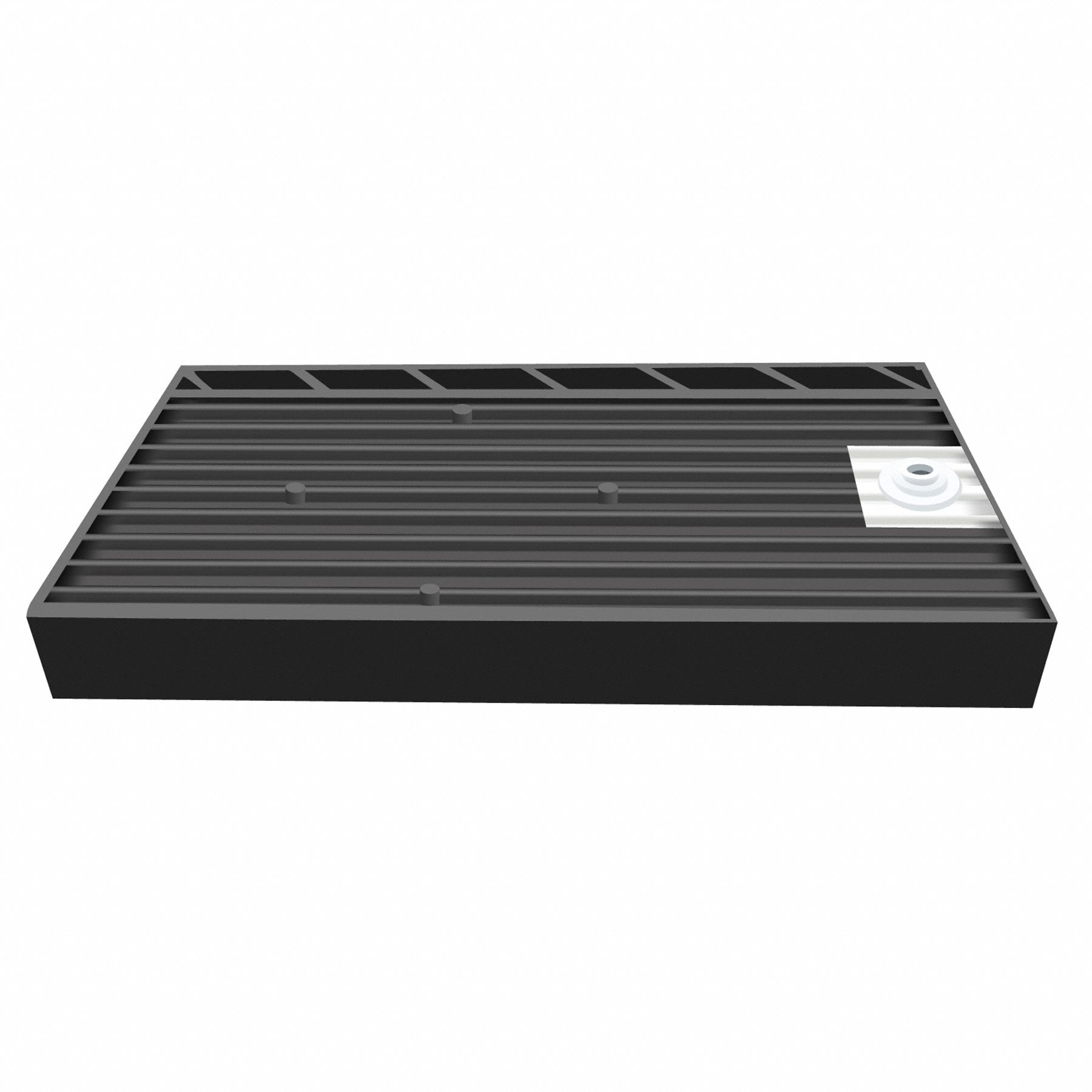 TILE REDI Shower Pan Tile Redi, Redi Base, Polyurethane, DoubleLeft