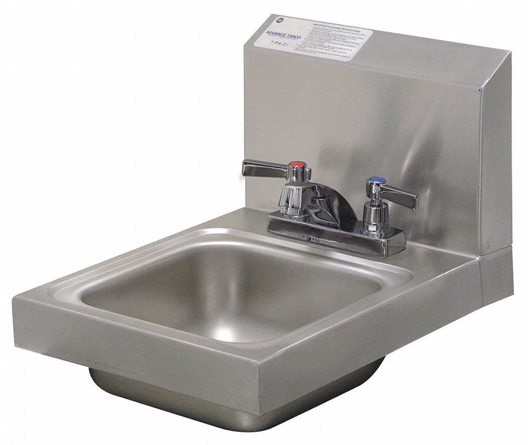 Advance Tabco, 1 gpm Flow Rate, Hand Sink 29VK757PS22 Grainger