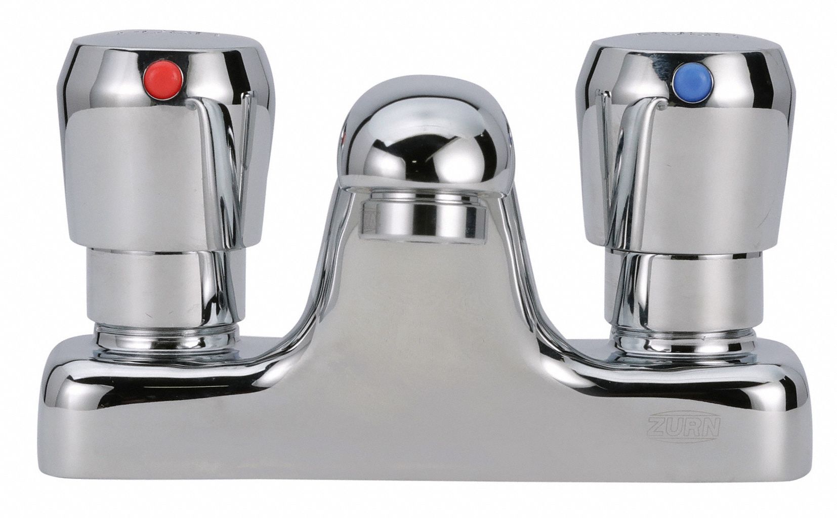 ZURN Chrome, Low Arc, Bathroom Sink Faucet, Manual Faucet Activation, 0