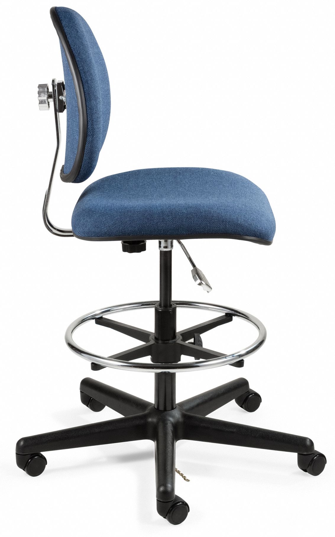 BEVCO Fabric ESD Task Chair with 24 in to 34 in Seat Height Range and