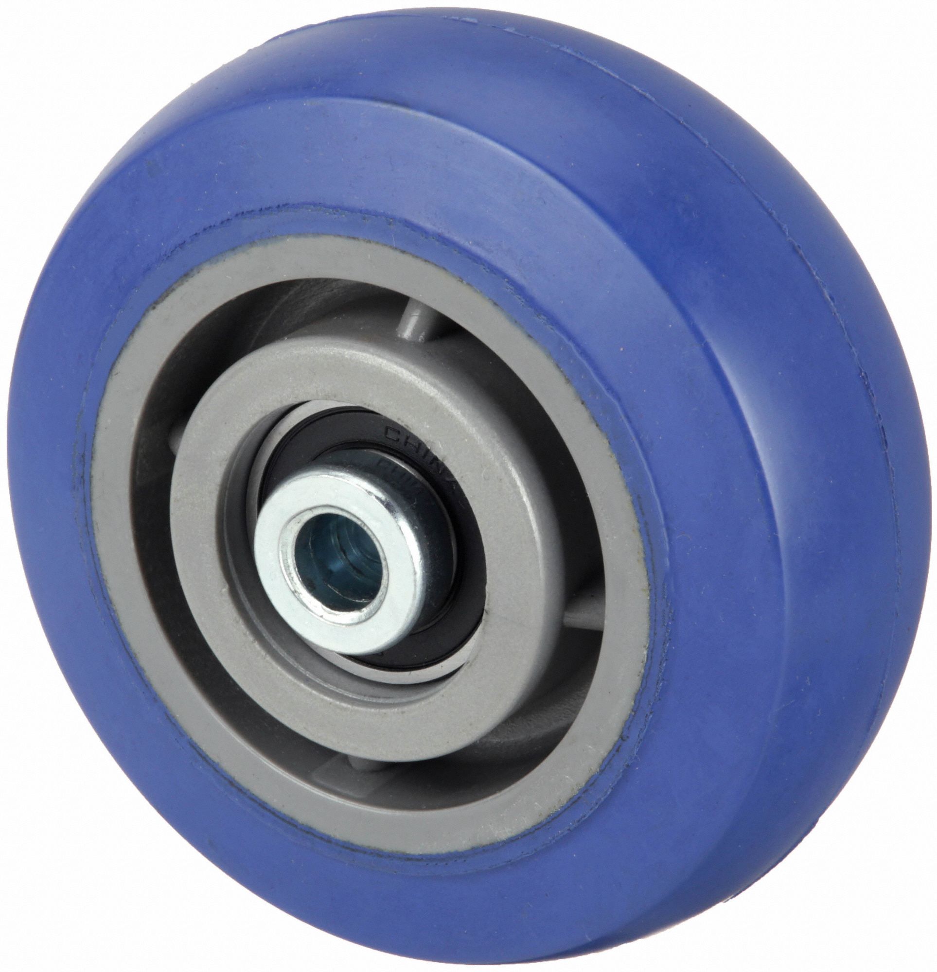 6 in Wheel Dia., 2 in Wheel Wd, Nonmarking Rubber Tread on Plastic Core Wheel 29XU7529XU75