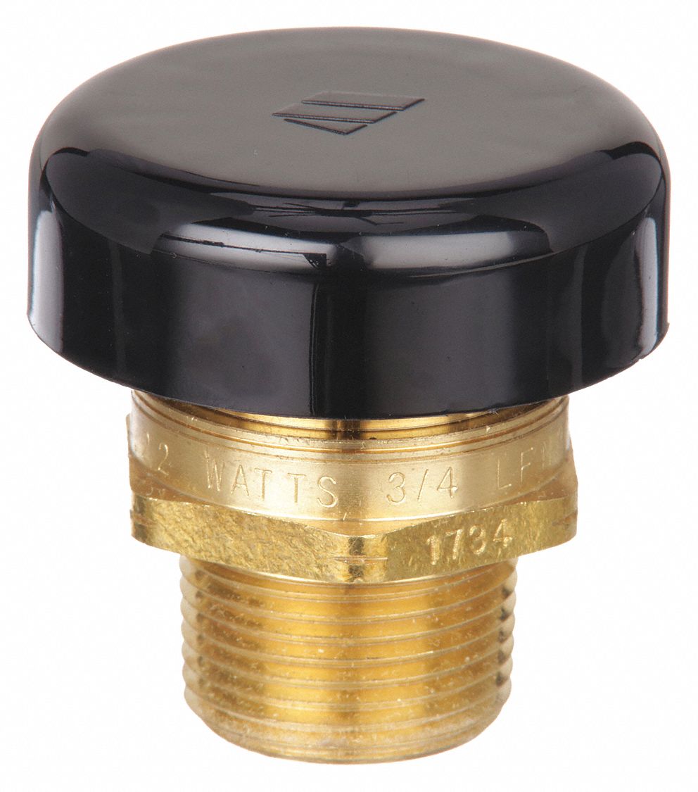 WATTS, Lead Free Copper Silicon Alloy, MNPT, Vacuum Relief Valve