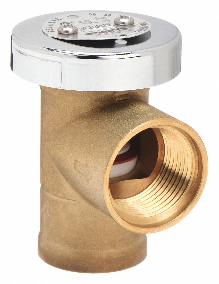 WATTS, 1 in Size, NPT Connection, AntiSiphon Vacuum Breaker 29YL77