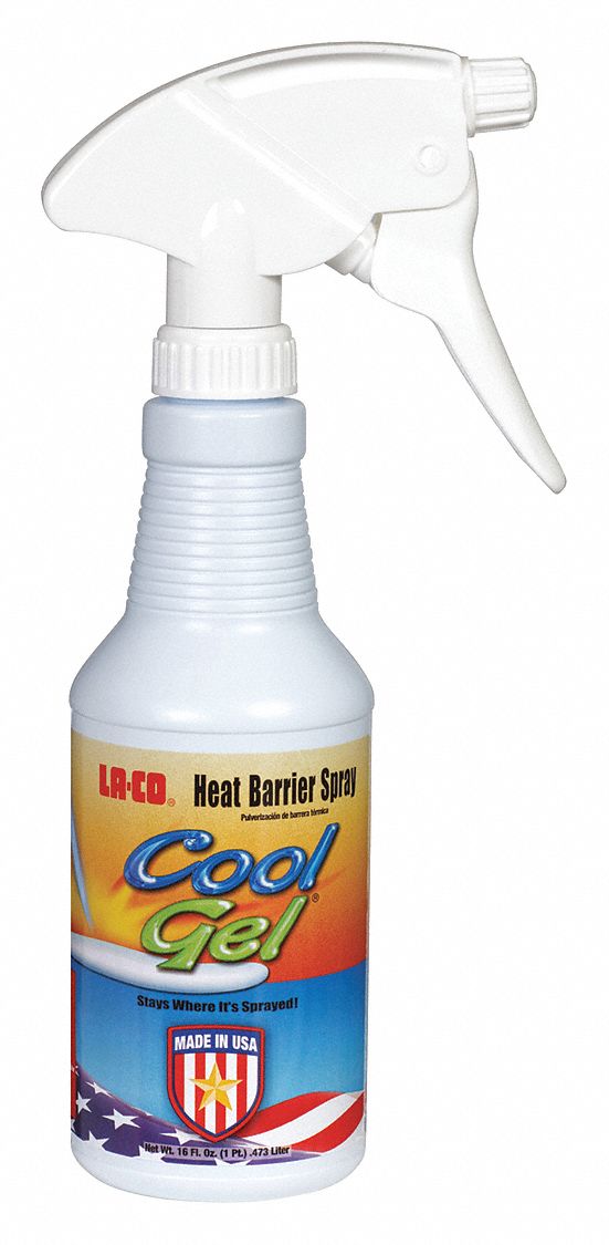 LACO Cool Gel Heat Barrier Spray, 16 oz 2AGV883495 Grainger