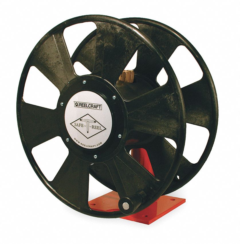 REELCRAFT Welding Cable Reel, Hand Crank, 250 Ft Cap 2CAJ6T14600