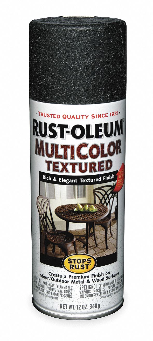 RUSTOLEUM Stops Rust® Textured Spray Paint in Textured Aged Iron for