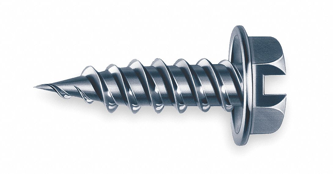 MALCO 8 x 3/4 in ZincPlated Case Hardened Steel SelfPiercing Screw