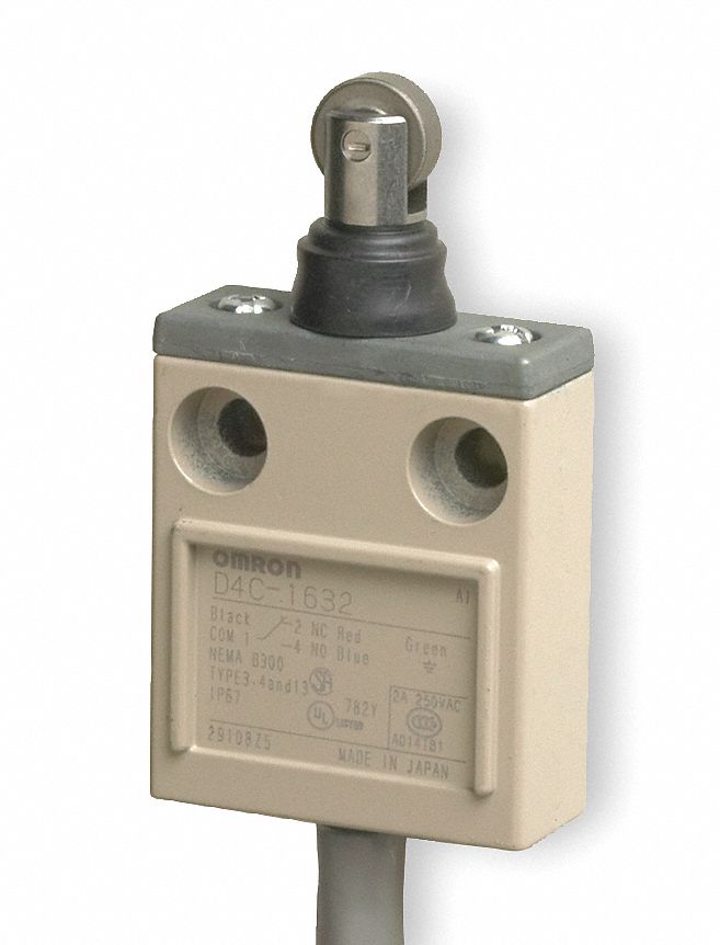 OMRON General Purpose Limit Switch SPDT, 5A 240V, Top, Gen Purpose