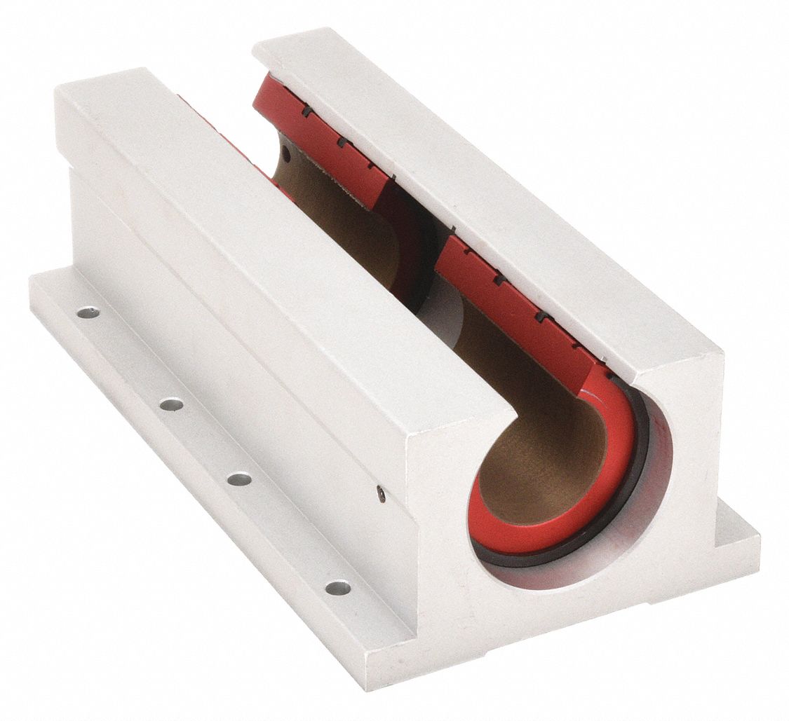 PBC LINEAR, Twin, SelfAligning, Mounted Linear Bearing 2CPL2PWN32