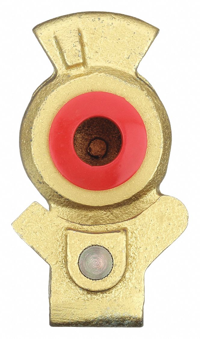 Full Face Seal, Red, Gladhand Seal 2CTT20350321 Grainger