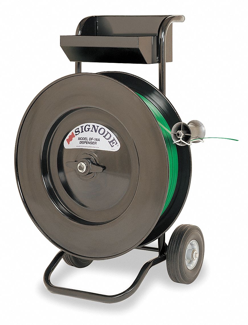 SIGNODE Standard Duty, Strapping Dispenser, Plastic Strapping, Fits