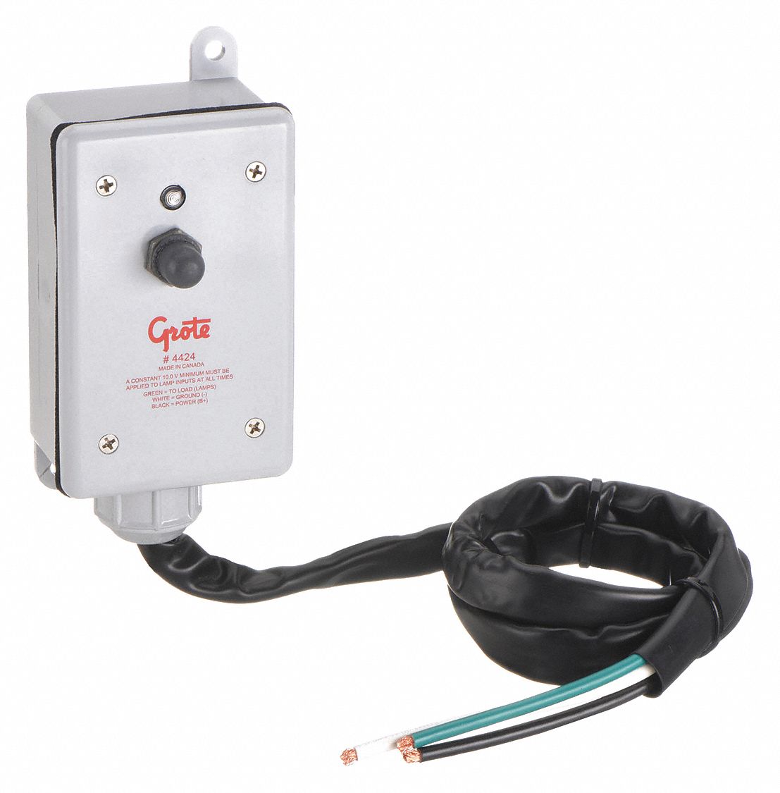 GROTE, 12, Electronic Dome Switch 2CVP544240 Grainger