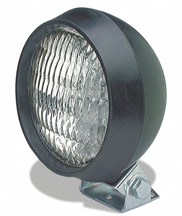 GROTE Flood Light, Round, Incandescent, 57/8" H 2CWU264931 Grainger
