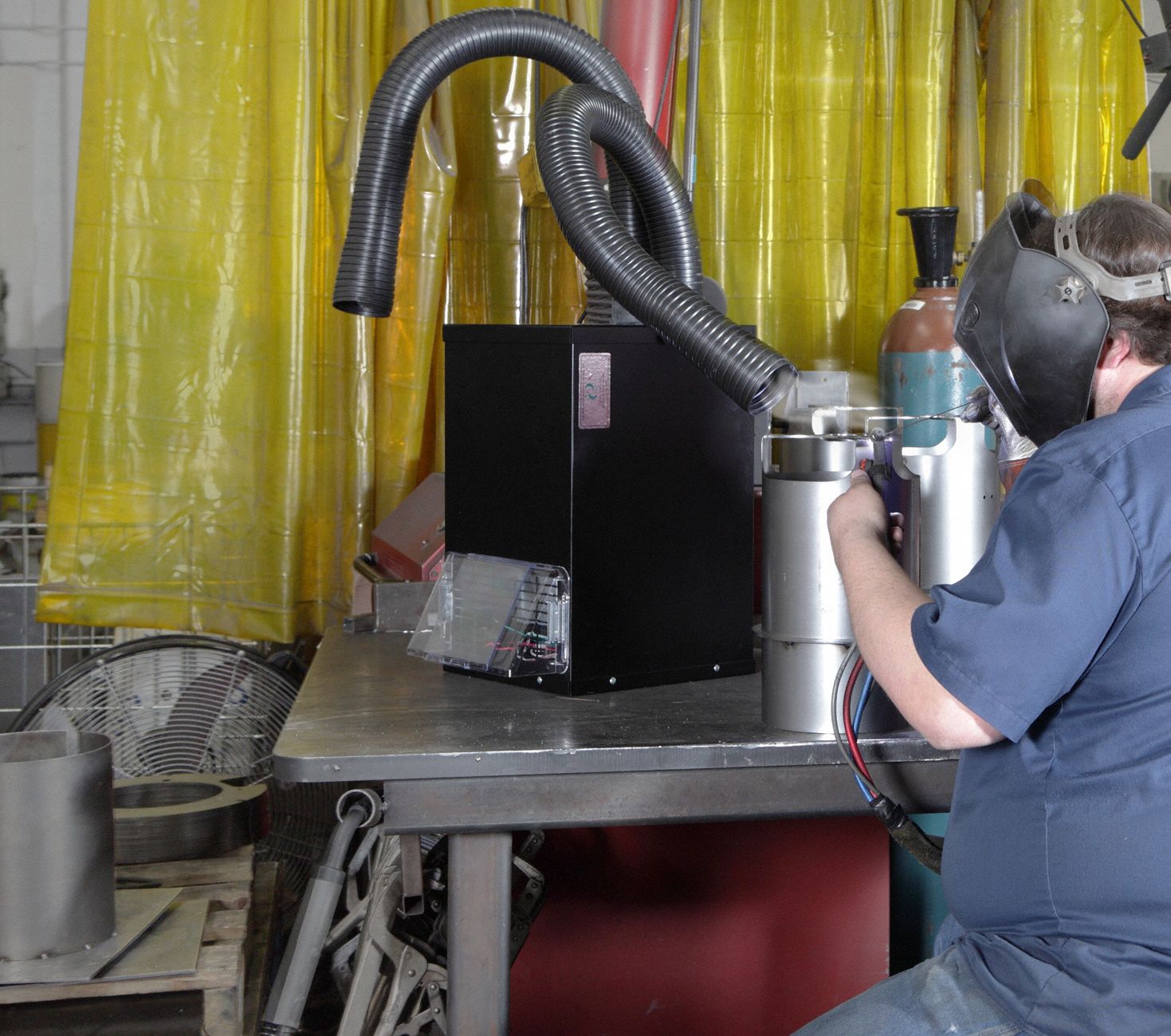 EXTRACTALL Source Capture Air Cleaning System, Number of Speeds