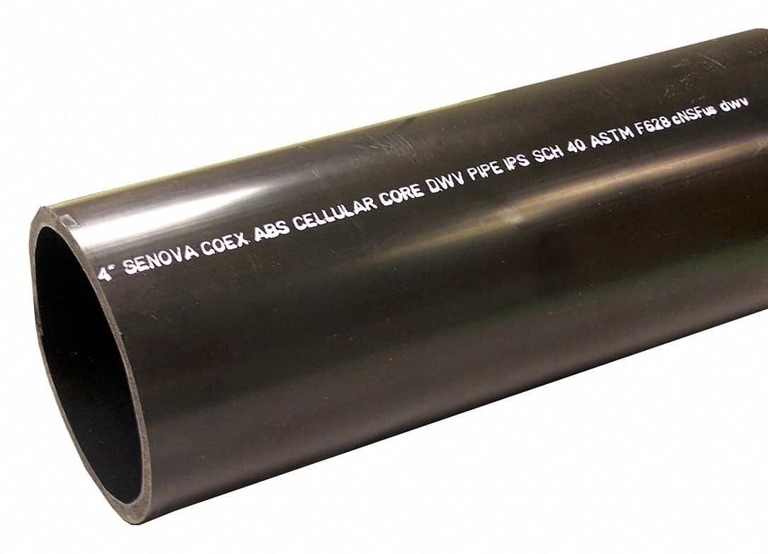 GRAINGER APPROVED 2" x 10 ft. ABS Pipe 2DGG180021F Grainger