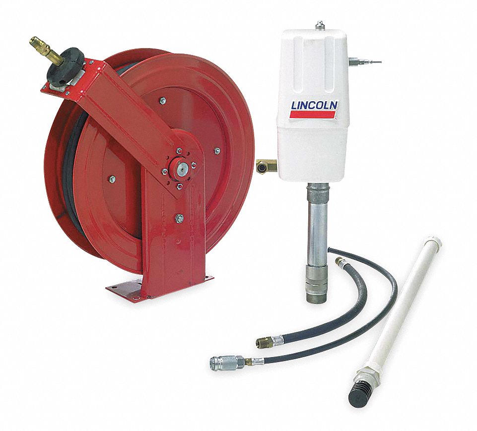 LINCOLN, Unmetered Dispensing with Manual ShutOff, FNPT, Air Operated