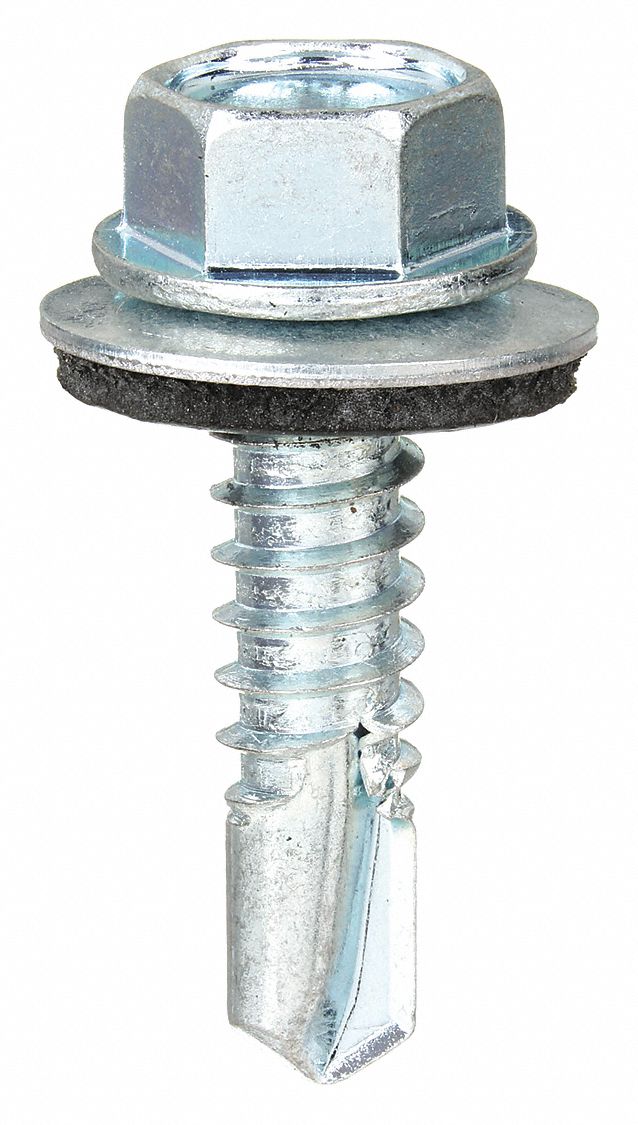 #12 Size, 3/4 in Lg, Self Drilling Screw - 2DU79|U31702.021.0075 - Grainger