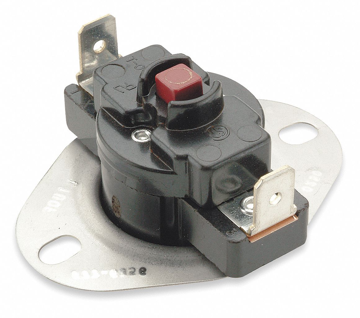 Snap Disc Control, Limit, Rollout, Manual Reset, Switch Closes (F