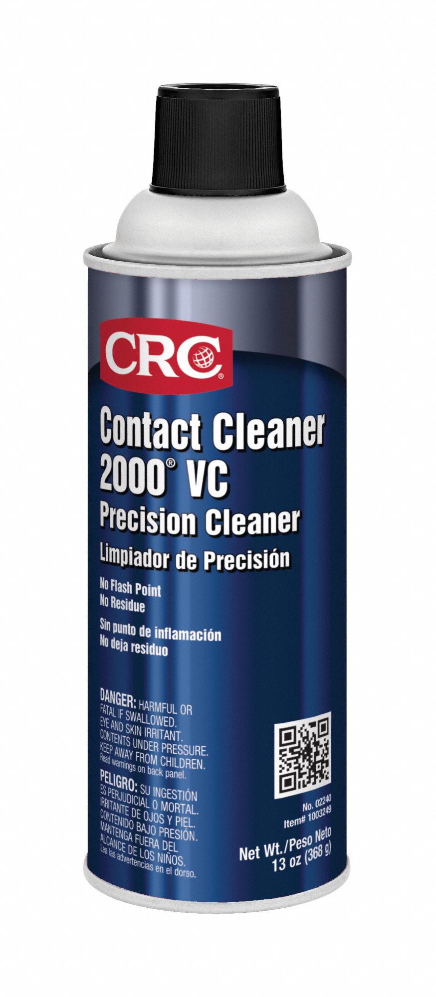 CRC, Aerosol Spray Can, 13 oz, Contact Cleaner 2EAX102240 Grainger