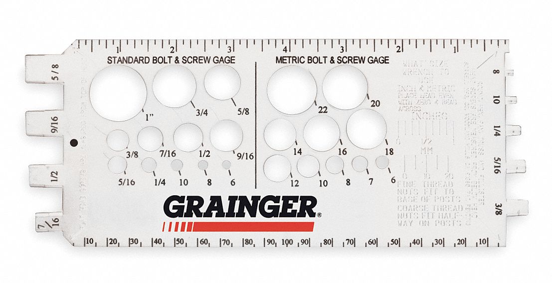 Thread Measuring Gauge 2EE44U00000.000.0001 Grainger