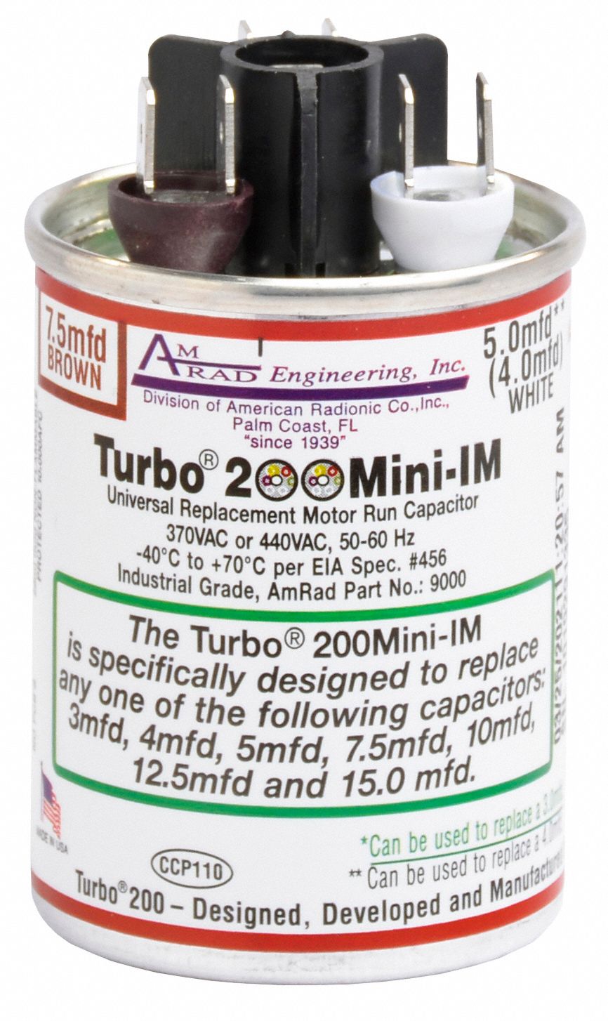 Turbo 200 Run Capacitor