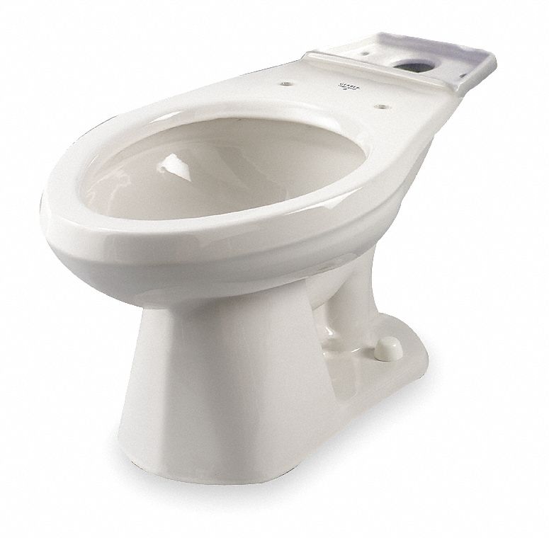GERBER Pressure Assist Toilet Bowl, 1.6 GPF 2EMY921372 Grainger