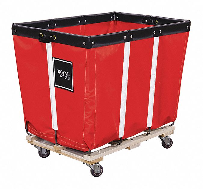 ROYAL BASKET TRUCKS G10RRWPMA3UNN Basket Truck,10 Bu. Cap.,Red,36 In