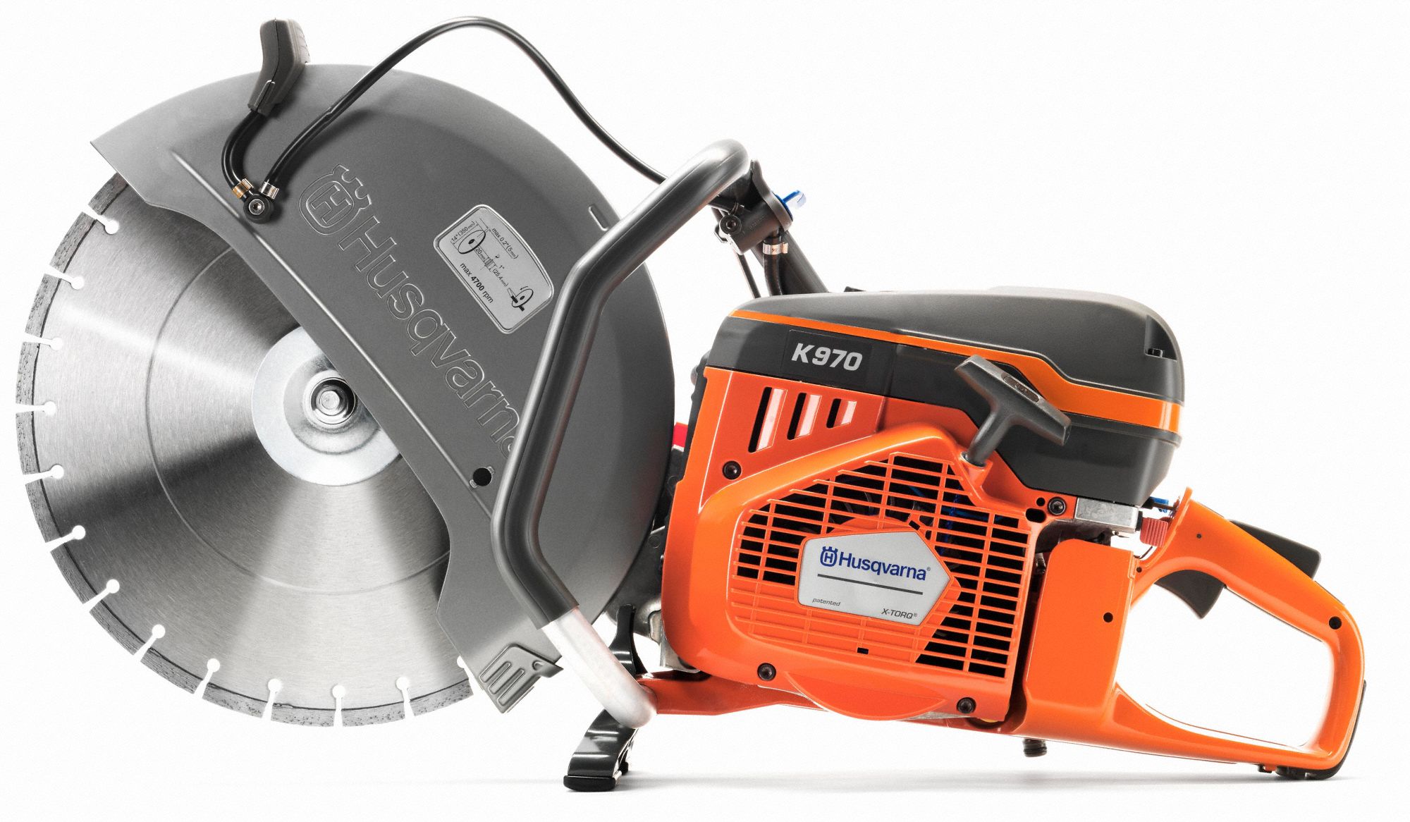 HUSQVARNA Concrete, Masonry, Wet/Dry Cutting Type, Concrete Saw, 16 in