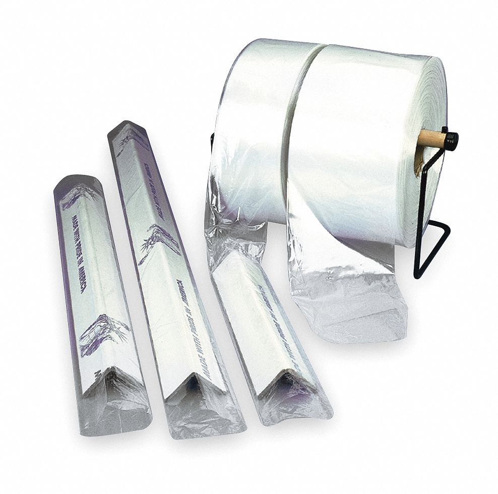 GRAINGER APPROVED Poly Tubing, Standard Bag Features, Thickness 6 mil, Width 36 in, Roll Length
