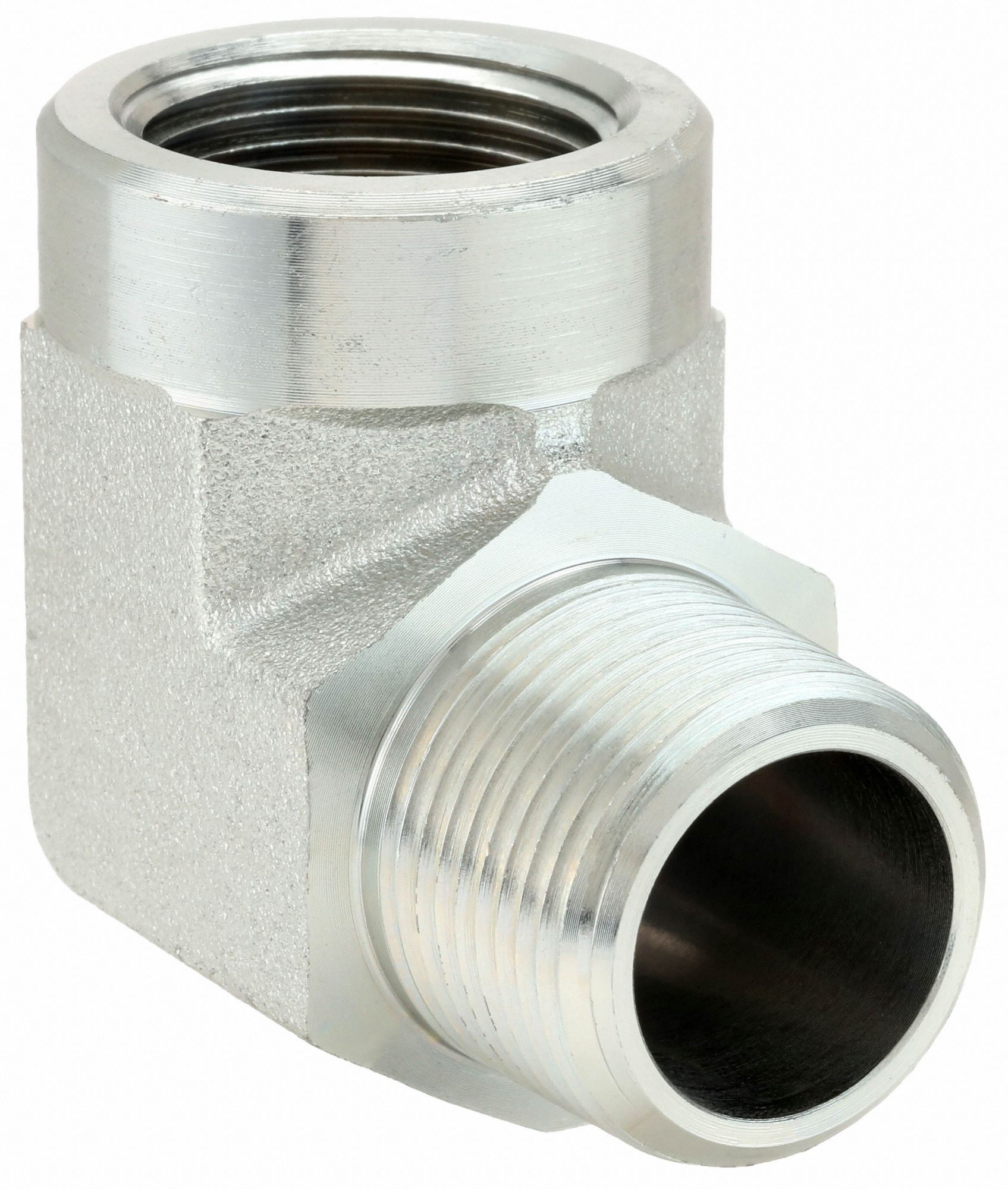 EATON AEROQUIP Hydraulic Hose Adapter, Fitting Material Carbon Steel x Carbon Steel, Fitting