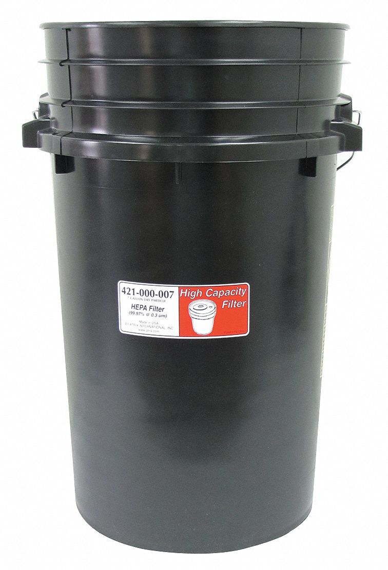 ATRIX Cartridge Filter, Cloth, HEPA Filtration Type, For Vacuum Type