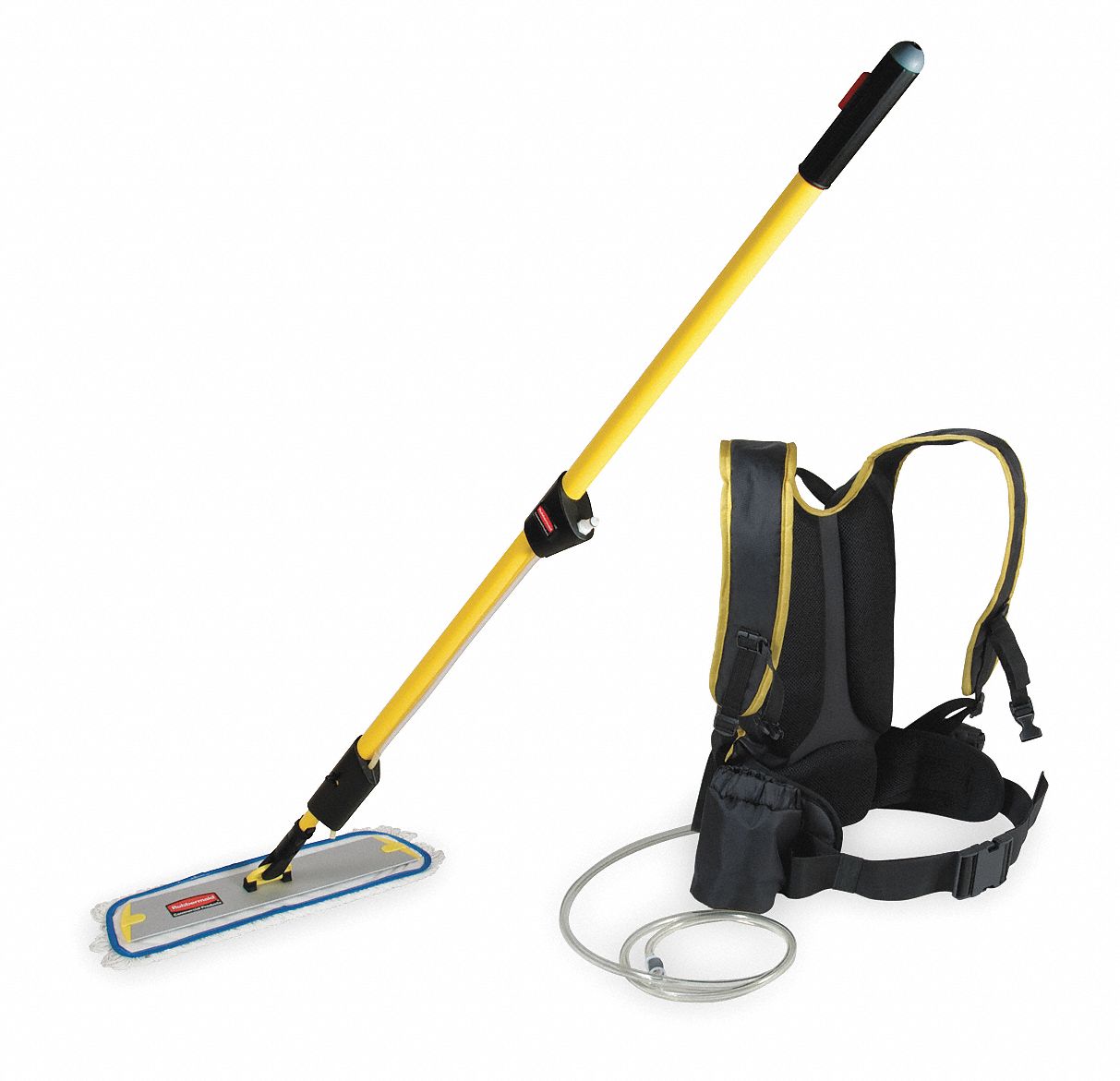 RUBBERMAID COMMERCIAL PRODUCTS Spray Mop Kit, 6 1/2 in x 18 in, Wet Mop