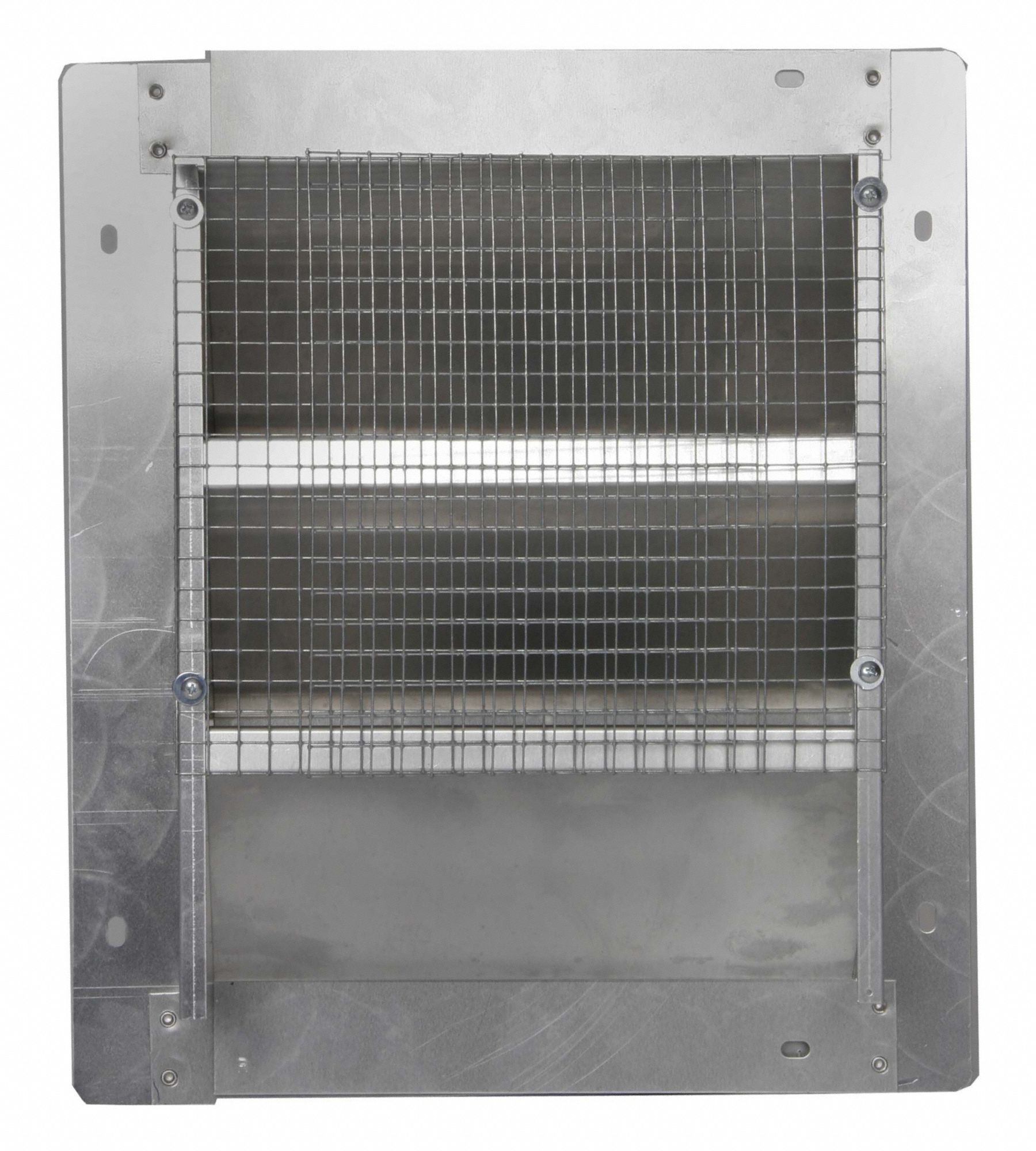 DAYTON Intake Louver 22 in Intake Louver Outside Ht, 18H x 24W, 2,875