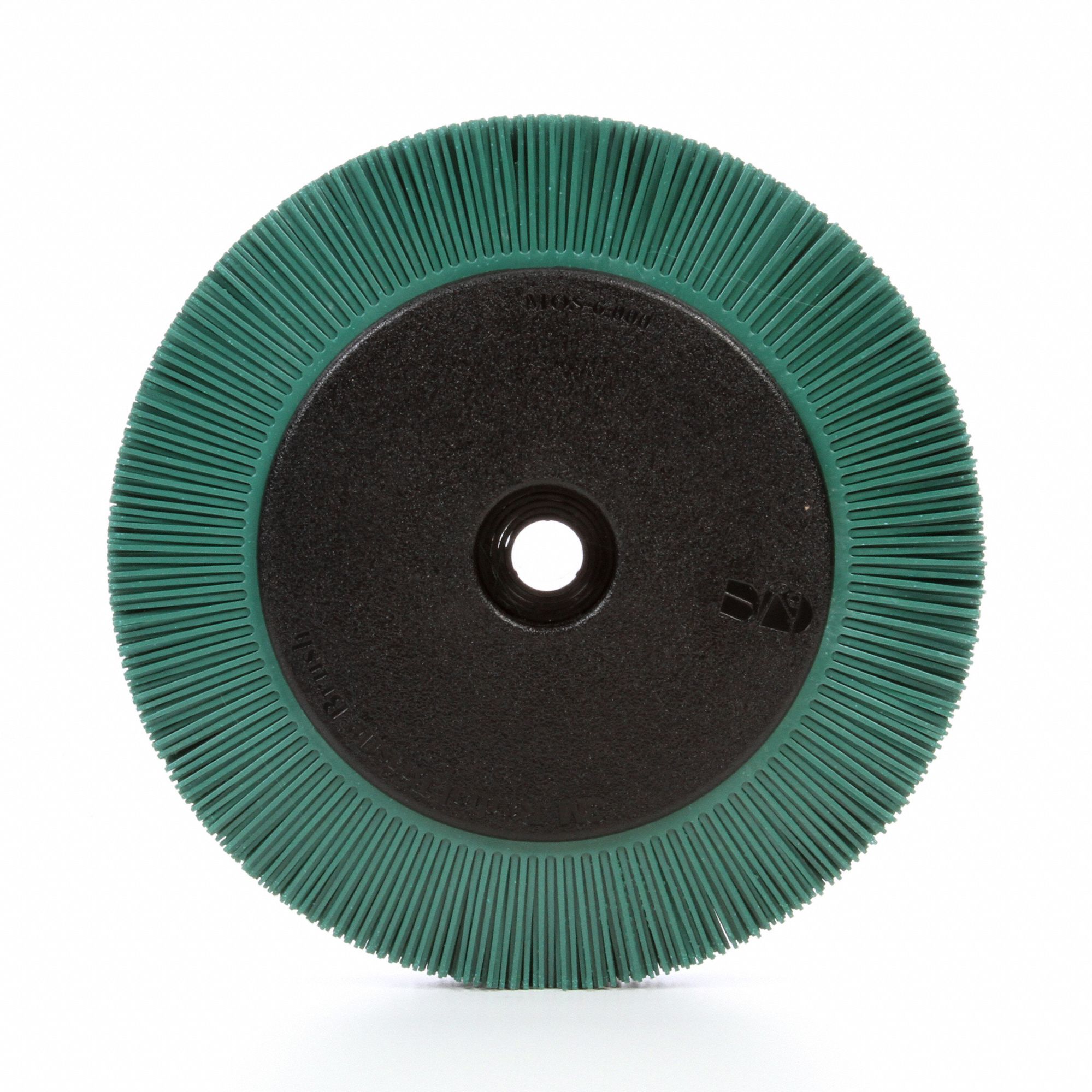 SCOTCHBRITE Radial Bristle Brush 8 in Brush Dia., 50 Abrasive Grit