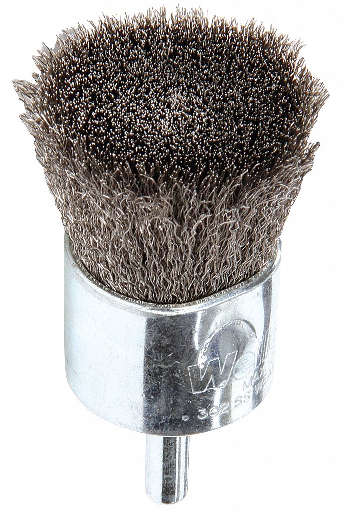 Crimped Wire End Brush,Stainless Steel 96307 12382100216 eBay