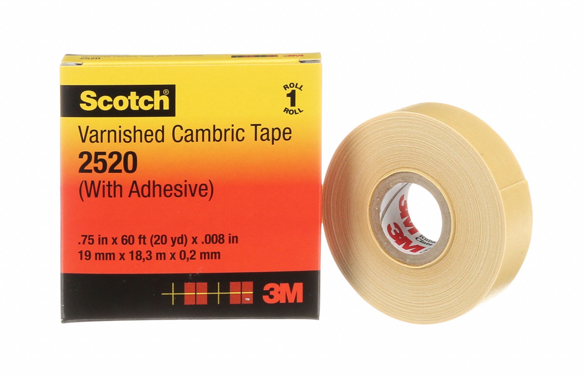 AbrasionResistant, 3M™, Insulating Electrical Tape 2FZP325203