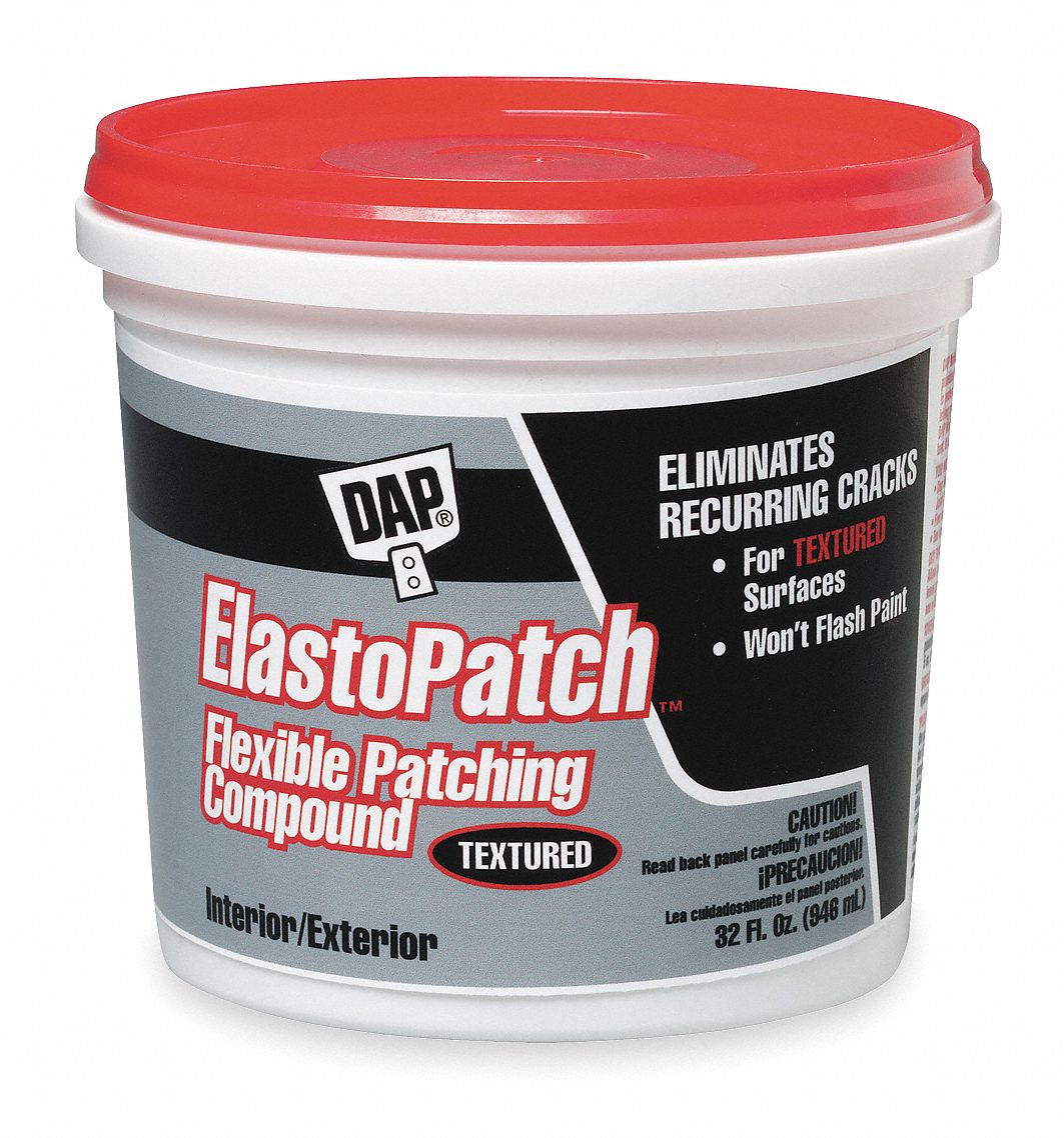 DAP, 1 qt Size, Pail, Textured Flexible Patching Compound 2GKZ712288
