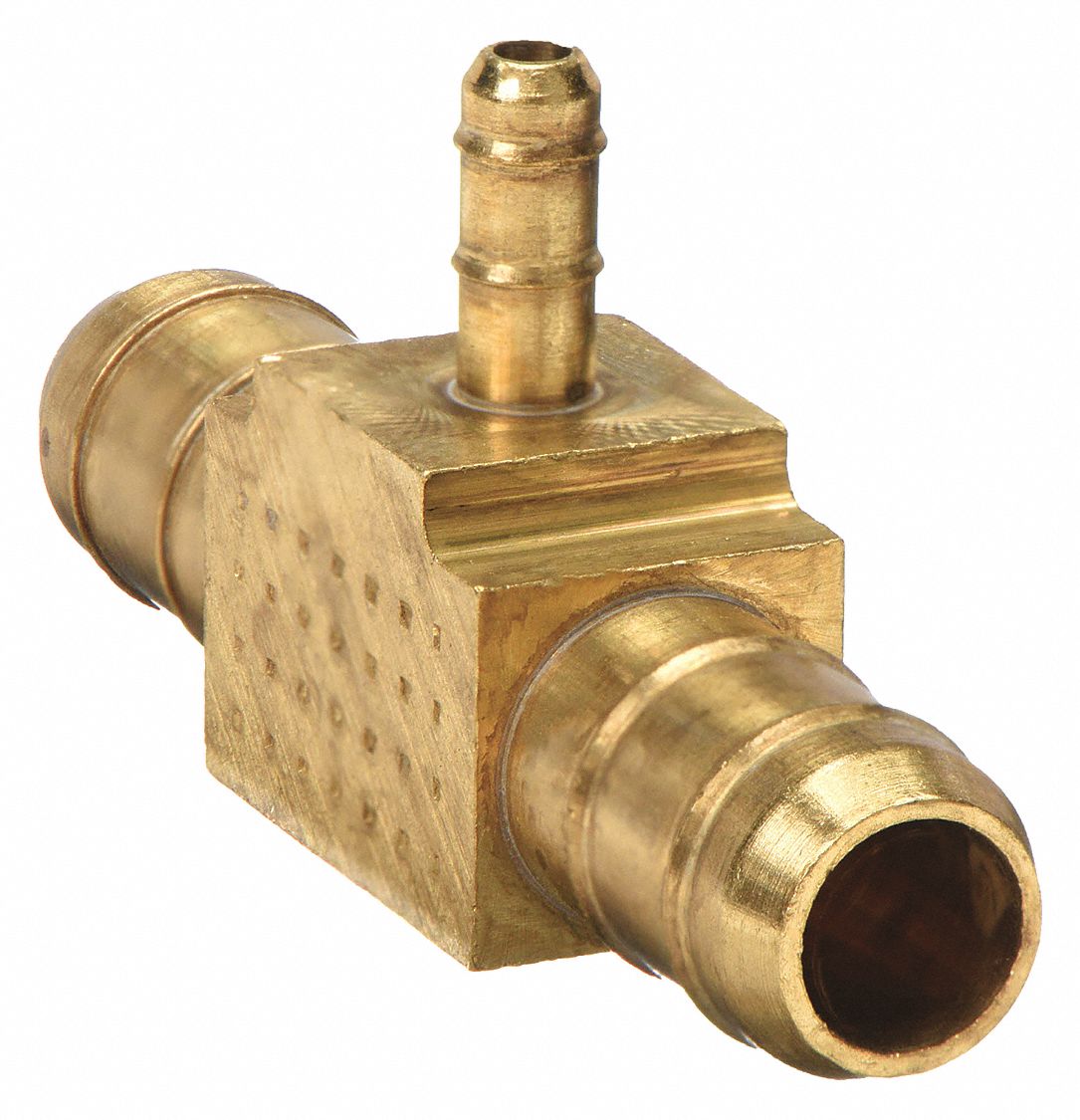 Brass, Barbed x Barbed x Barbed, Union Tee 2GUG4224886 Grainger