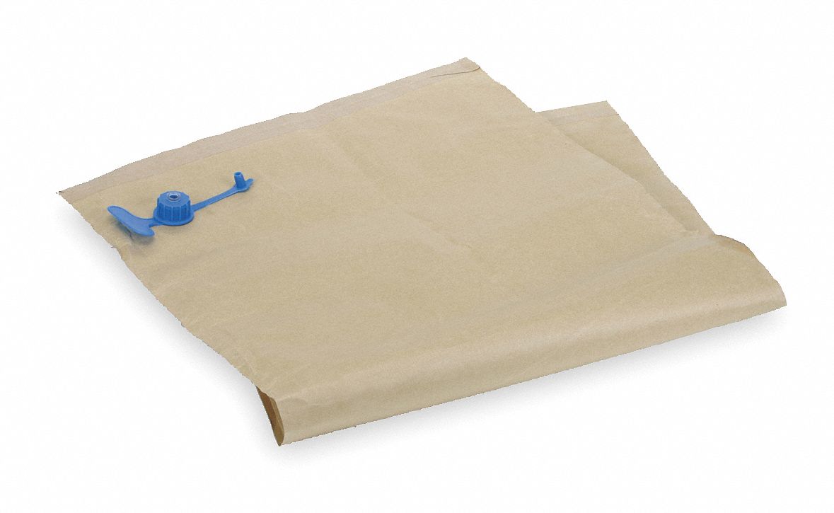 GRAINGER APPROVED Dunnage Bag, Kraft Paper, Length 60 in, Width 48 in