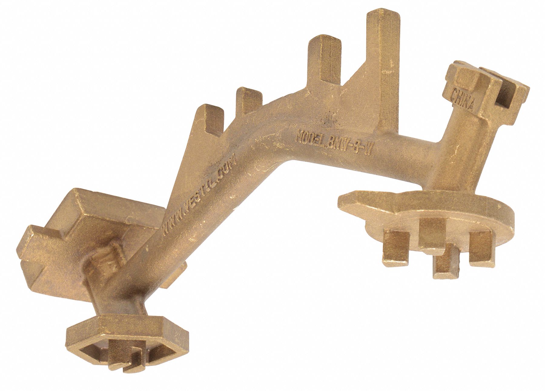 GRAINGER APPROVED Drum Bung Nut Wrench Bung Pattern 4 For Plug/Bung