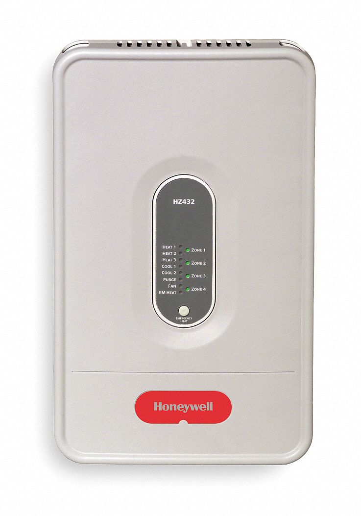 HONEYWELL Zone Panel, 4 Zone, Output Amps 10 VA - 2GYD5|HZ432 - Grainger